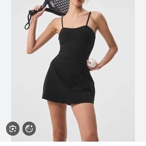 ALO Yoga Black Athletic Dress